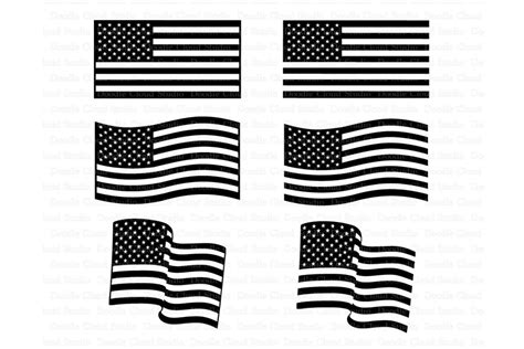 American flag SVG, Distressed USA Flag SVG. By Doodle Cloud Studio ...