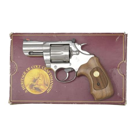 COLT KING COBRA STAINLESS STEEL DA REVOLVER.