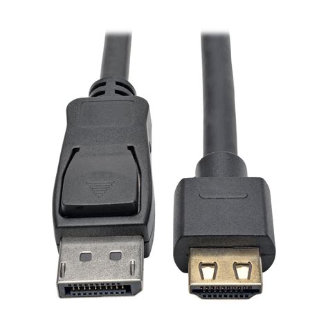 DisplayPort 1.2a to HDMI Active Adapter Cable with Gripping HDMI Plug ...