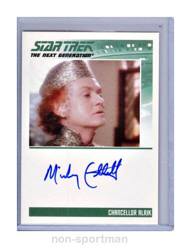 STAR TREK TNG HEROES & VILLAINS MICKEY COTTRELL AUTO | eBay