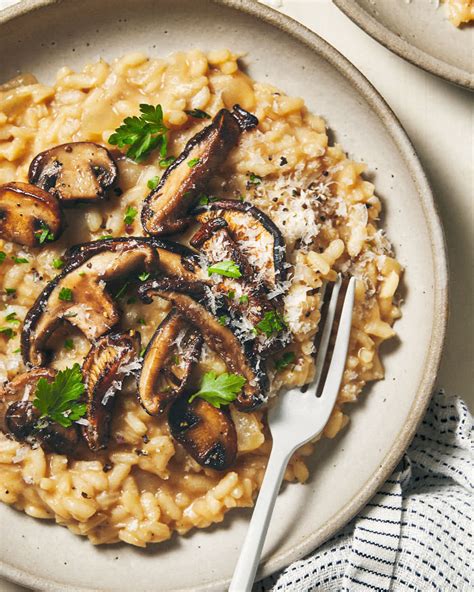 Mushroom Risotto to brighten up you dinner love 1