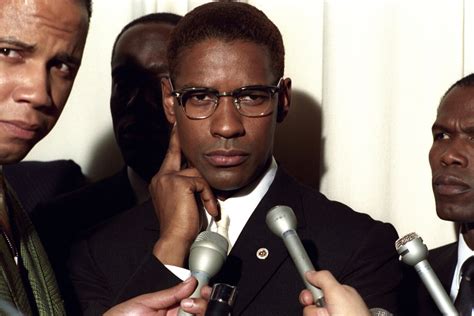 "Malcolm X" movie still, 1992. Denzel Washington as Malcolm X. | Denzel ...