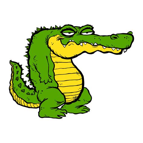 Alligator Cartoon Character – NBKomputer