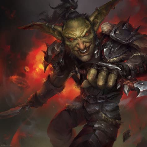 Goblin Rogue by Astri-Lohne on DeviantArt | Warcraft art, Lohne, Goblin