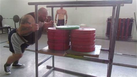 sled push 400kg - YouTube