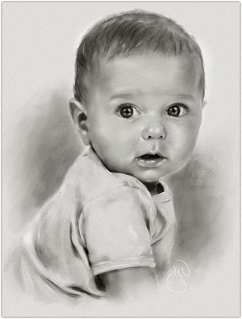 Christ, Family, Country Life. | Baby drawing, Realistic drawings, Baby ...