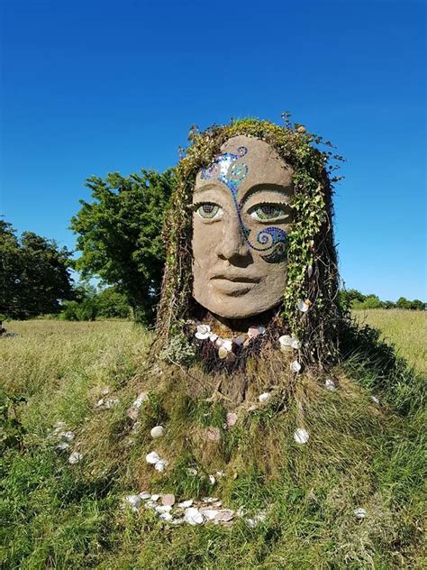 Goddess Eriu at Uisneach Hill in Ireland | Garden whimsy, Irish ...