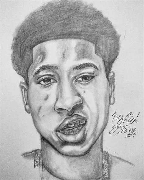 Nba Youngboy Drawing at PaintingValley.com | Explore collection of Nba ...