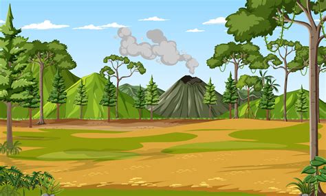 Cartoon Nature Background Vector Art, Icons, and Graphics for Free Download