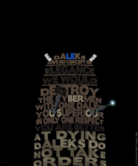 Daleks' quotes - Doctor Who Fan Art (22821418) - Fanpop