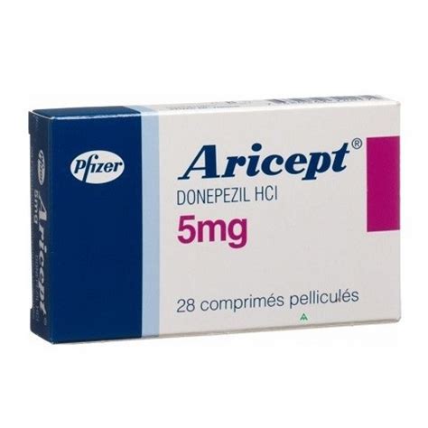 Aricept 5 mg 28 tabs - Dementia - Alzheimer