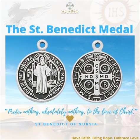 Meaning and Miracles of St. Benedict Medal — Agapao Store