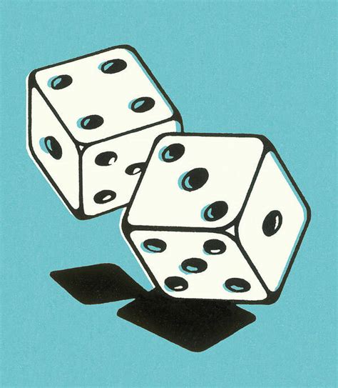 Dice Drawings