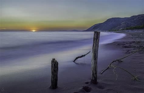 Sunset over Shengjin Photograph by Ardijan Latifi