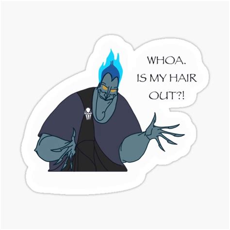 "Hades w/Quote" Sticker for Sale by diginomdesigns | Redbubble