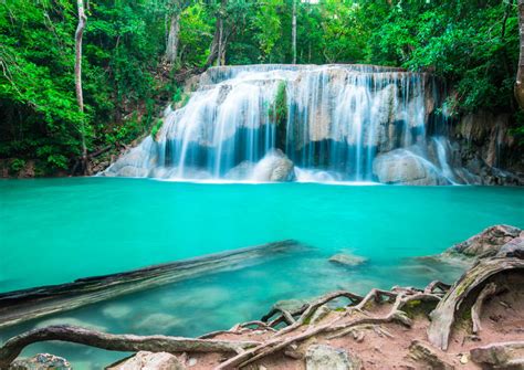 Erawan National Park Thailand Map