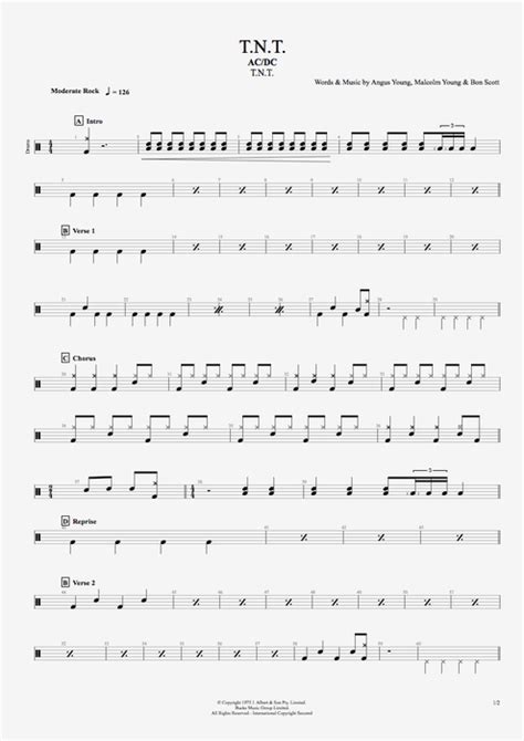 T.N.T. Tab by AC/DC (Guitar Pro) - Full Score | mySongBook