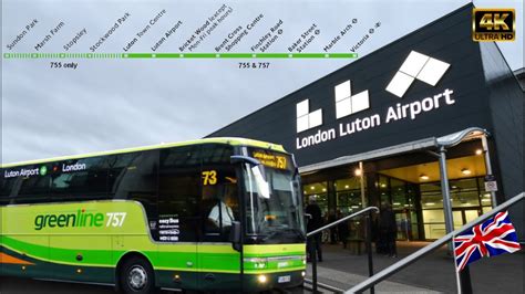 How to get to LONDON from LUTON airport - Greenline 757 bus - YouTube