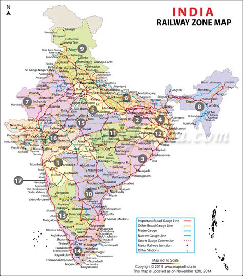 Indian Railway Station Map