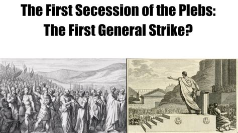 The First Secession of the Plebeians: the Buildup (Part 1) - YouTube