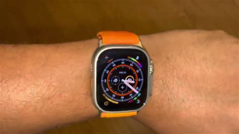 Apple Watch Ultra 49MM Titanium Case With Orange Alpine Loop | Quick ...