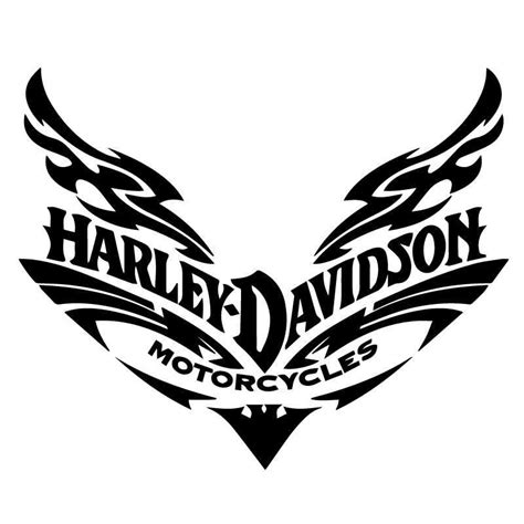 Sticker Harley Davidson Tribal Aufkleber