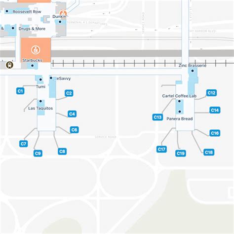 Phoenix Airport Terminal 4 Interactive Map & Guide