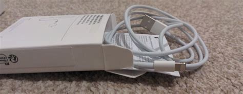 Original Apple Lightning to USB 1 Metre Cable MXLY2ZM/A A1480 | eBay