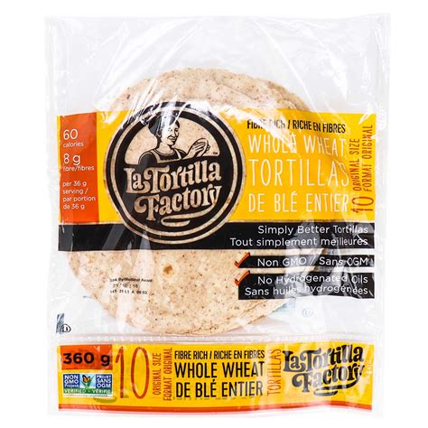 La Tortilla Factory 6.5” Wheat Tortillas at Natura Market