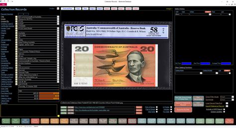 Banknote Collector Database – Database Base Australia