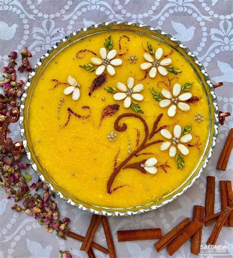 Iranian Desserts: Sholeh Zard or Yellow Pudding | saednews