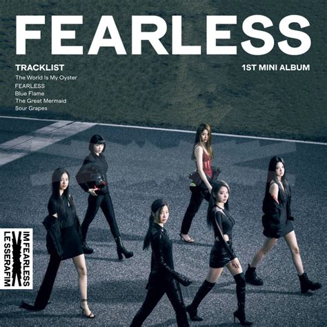 LE SSERAFIM - 'FEARLESS' Album Cover by phs129 on DeviantArt