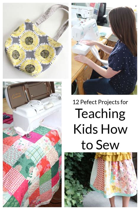 12 Easy Sewing Projects for Kids & Beginners | Diary of a Quilter in ...