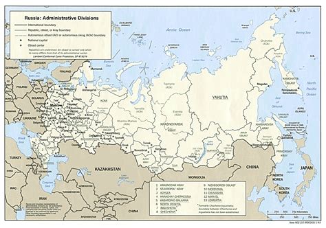 Maps of Russia | Detailed map of Russia with cities and regions | Map ...