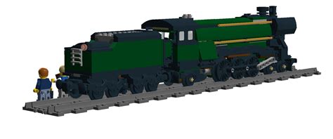 Lego® instructions 10194 Emerald Night locomotiva con tender e motore M