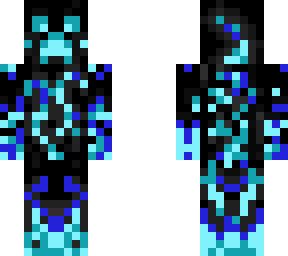 Blue Creeper | Minecraft Skins