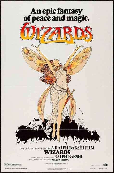 Wizards (1977) | Ralph bakshi, Movie posters, Marvel movie posters