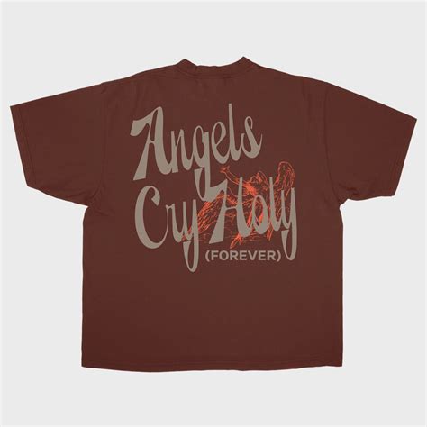 ANGELS CRY HOLY TEE, DARK CHOCOLATE – Bethel Music Store