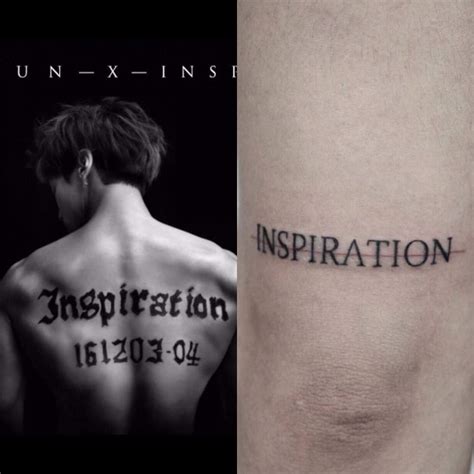 Jonghyun Tattoo Meaning - This Moment When You Google For Idols And ...