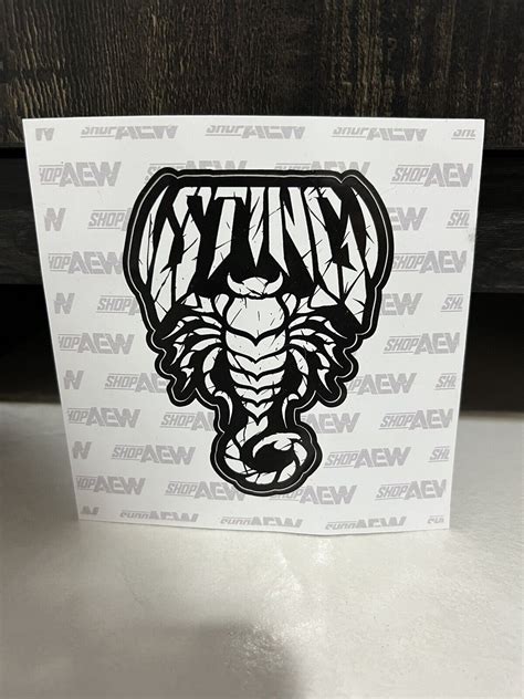 Sting AEW Sticker | eBay