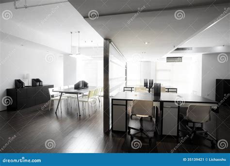 Clean and Elegant Office Environment Stock Image - Image of manager ...