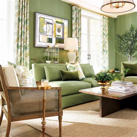 Green Couch Decor, Green Couch Living Room, Blue And Green Living Room ...