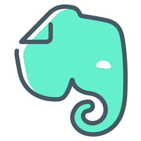 Logo evernote elephant - Social media & Logos Icons