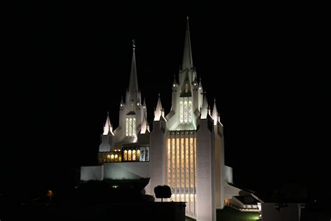 San Diego Mormon Temple at Night | "The San Diego Mormon tem… | Flickr