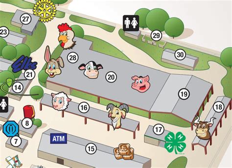 Yuma County Fair Map Illustration - MGM Design - Graphic Design ...