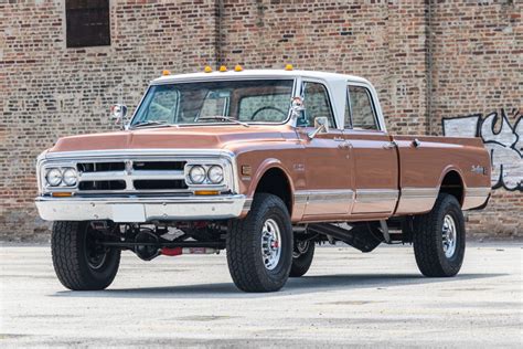 1970 GMC K2500 Sierra Grande Custom 4-Speed Crew Cab Conversion for ...