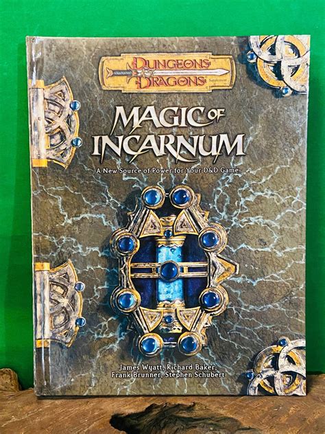 Magic of Incarnum vintage Dungeons & Dragons Role-playing Game ...