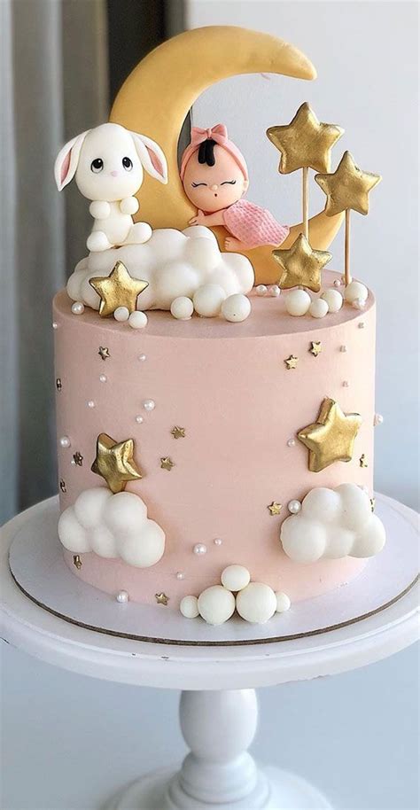 Cute 1st baby birthday cake designs | Baby girl birthday cake, Baby ...