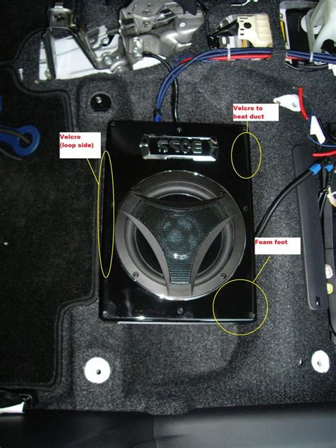 car underseat subwoofer wiring diagram - Wiring Diagram and Schematics