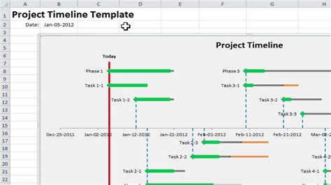 Excel Project Timeline - 10 simple steps to make your own Project ...